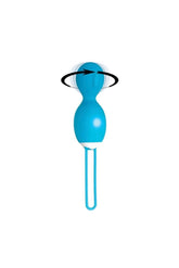 Evolved Twistin The Night Away Vibrating Kegel Exerciser with Wireless Remote Blue